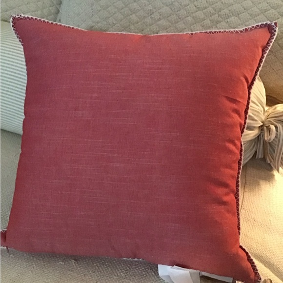 Rae Dunn Christmas pillow Joy NWT - Picture 2 of 3